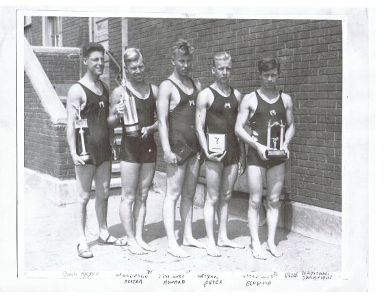 1935 swim team