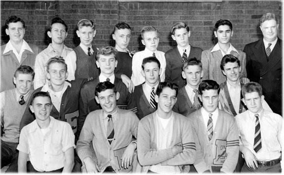 1944-45 East High swim team