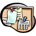bulletin board