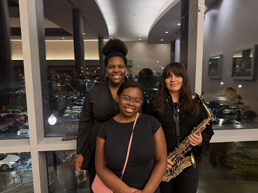 Crystal, Aubrey, and Saniah